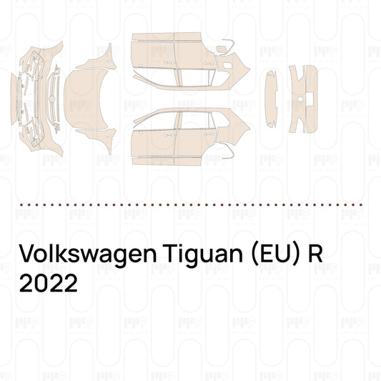 Pre-Cut PPF Volkswagen Tiguan (EU) R 2022
