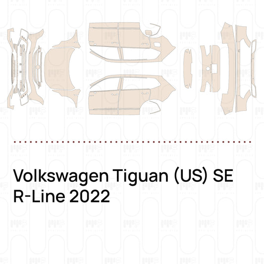 Pre-Cut PPF Volkswagen Tiguan (US) SE R-Line 2022