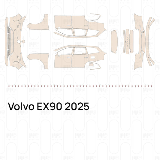 Pre-Cut PPF Volvo EX90 2025