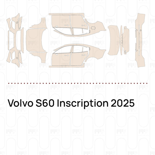 Pre-Cut PPF Volvo S60 Inscription 2025