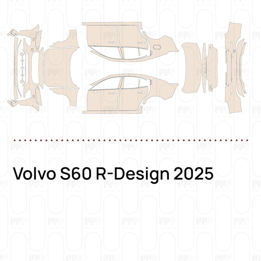 Pre-Cut PPF Volvo S60 R-Design 2025