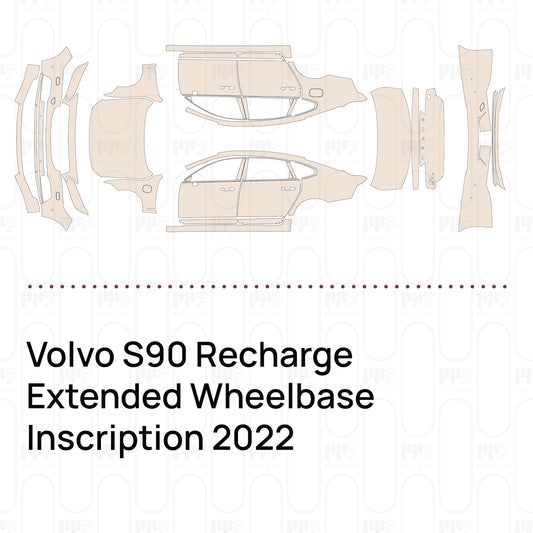 Pre-Cut PPF Volvo S90 Recharge Extended Wheelbase Inscription 2022