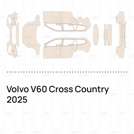 Pre-Cut PPF Volvo V60 Cross Country 2025
