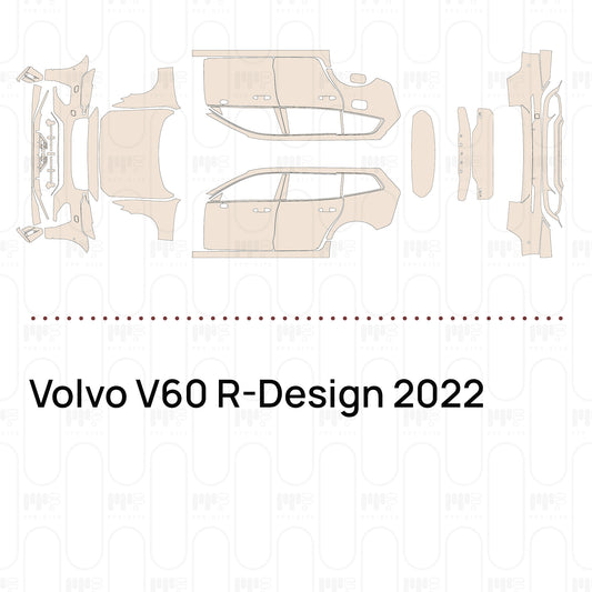 Pre-Cut PPF Volvo V60 R-Design 2022