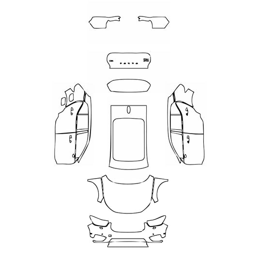 Pre-Cut PPF Volvo XC40 Inscription 2021 - PPF-Kits