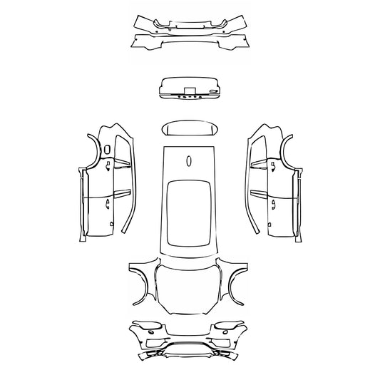 Pre-Cut PPF Volvo XC90 Momentum 2015 - PPF-Kits
