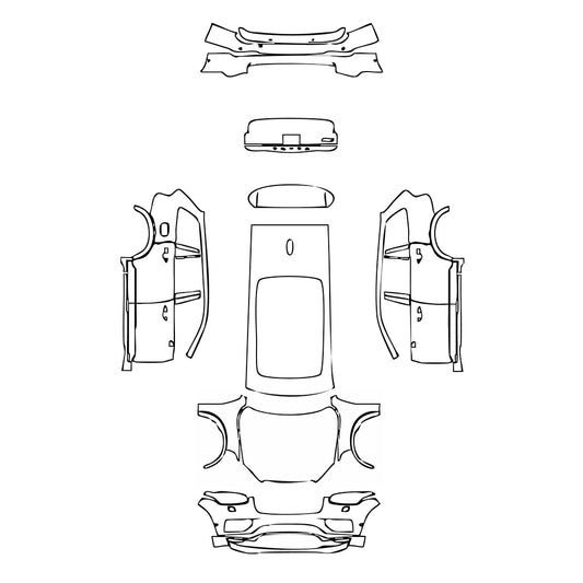Pre-Cut PPF Volvo XC90 Momentum 2025 - PPF-Kits