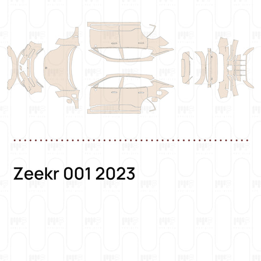 Pre-Cut PPF Zeekr 001 2023