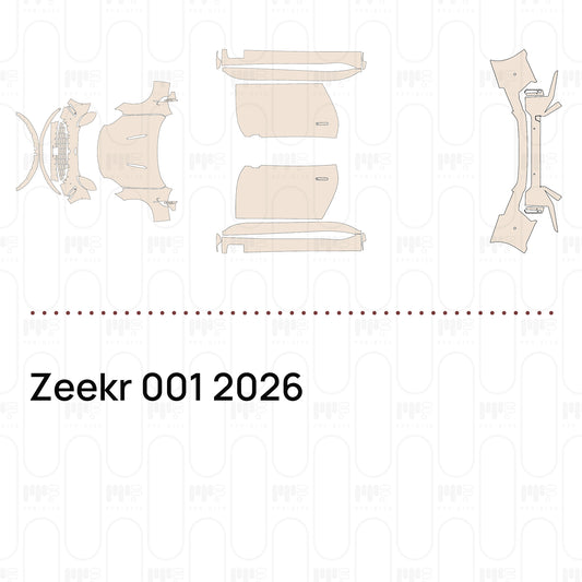 Pre-Cut PPF Zeekr 001 2026