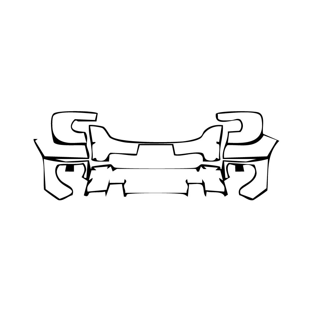 Pre-Cut PPF Ford Ranger (BR) Limited 2024 - PPF-Kits