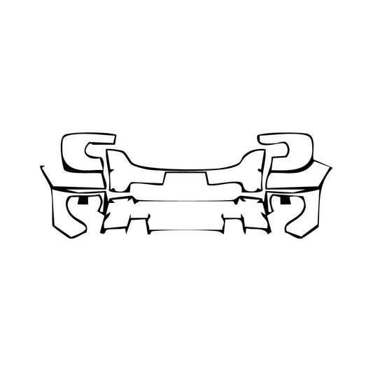 Pre-Cut PPF Ford Ranger (BR) Limited 2024 - PPF-Kits