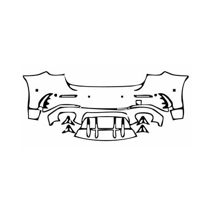 Pre-Cut PPF Mercedes-Benz A Class Hatchback AMG A 45 S 2024 - PPF-Kits