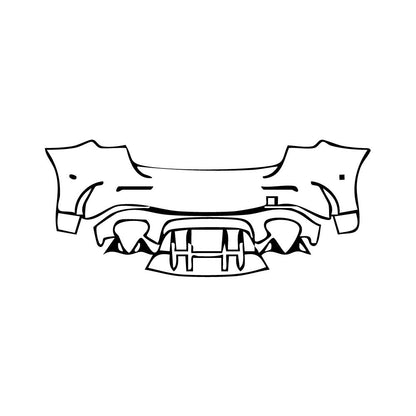 Pre-Cut PPF Mercedes-Benz A Class Hatchback AMG A 35 2024 - PPF-Kits