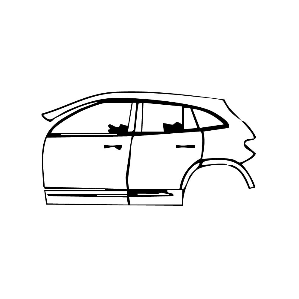 Pre-Cut PPF Mercedes-Benz EQA (CN) AMG Line 2024 - PPF-Kits