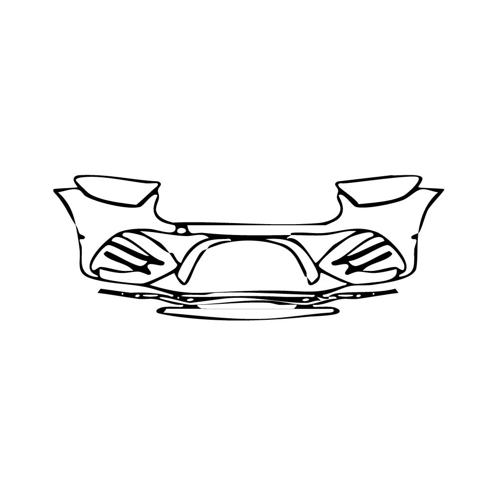 Pre-Cut PPF Mercedes-Benz GLC SUV AMG GLC43 2024 - PPF-Kits