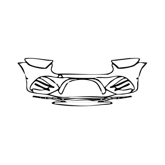 Pre-Cut PPF Mercedes-Benz GLC SUV AMG GLC43 2024 - PPF-Kits