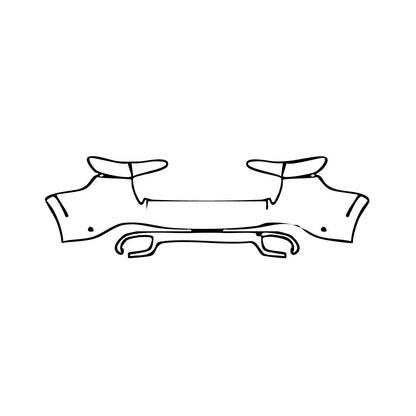 Pre-Cut PPF Mercedes-Benz GLS AMG Line 2024 - PPF-Kits