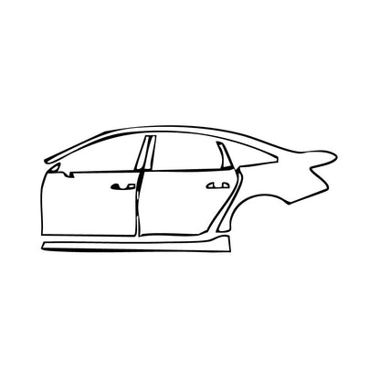 Pre-Cut PPF Audi A6 A6L Base 2024 - PPF-Kits