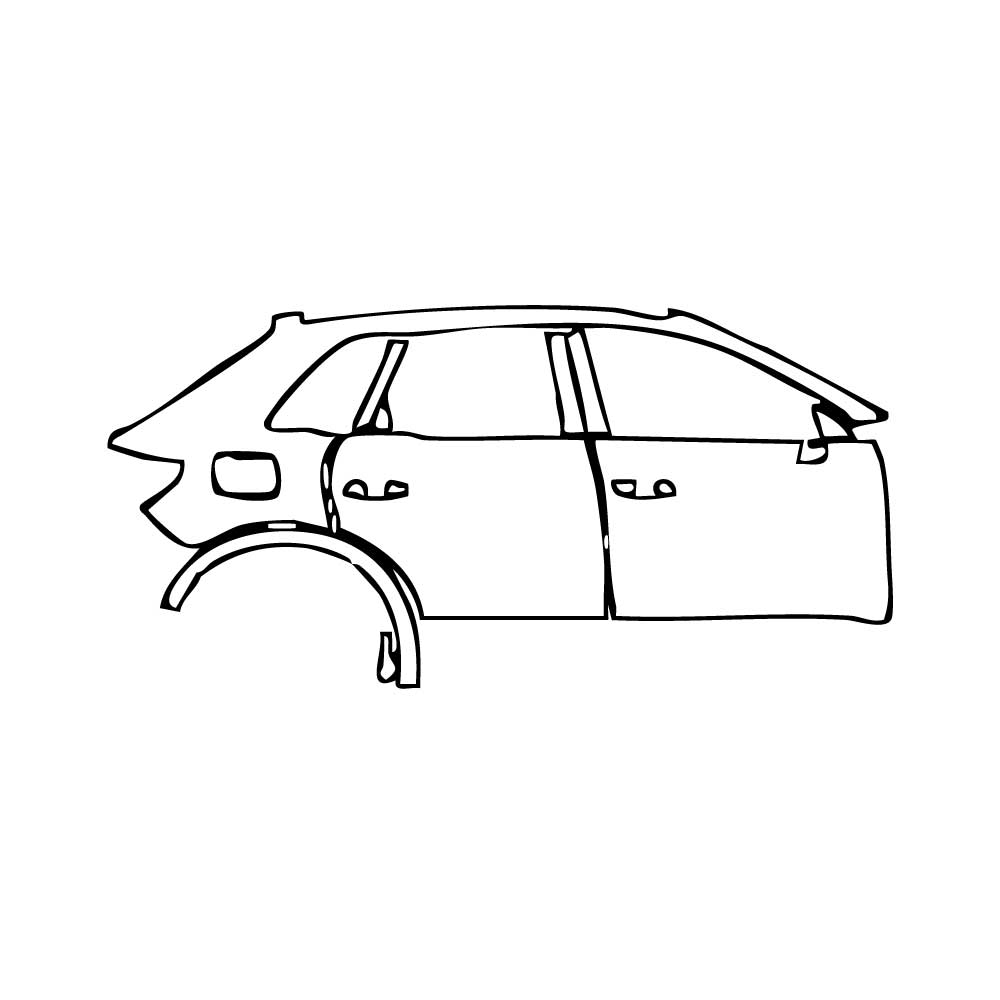 Pre-Cut PPF Audi Q3 SUV Base 2024 - PPF-Kits