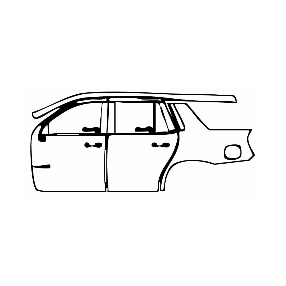 Pre-Cut PPF Chevrolet Tahoe High Country 2024 - PPF-Kits