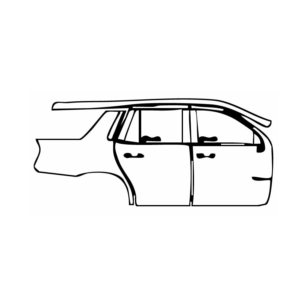 Pre-Cut PPF Chevrolet Tahoe High Country 2024 - PPF-Kits