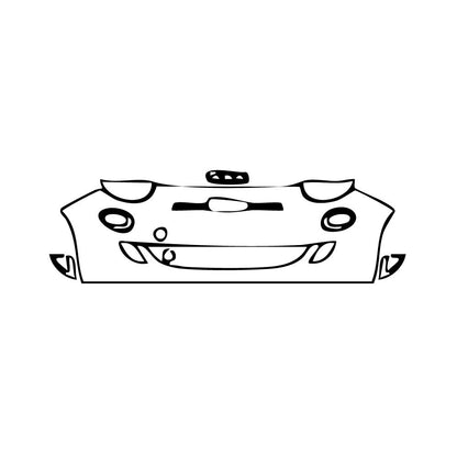 Pre-Cut PPF Fiat 500e 2 door La Prima Coupe 2024 - PPF-Kits