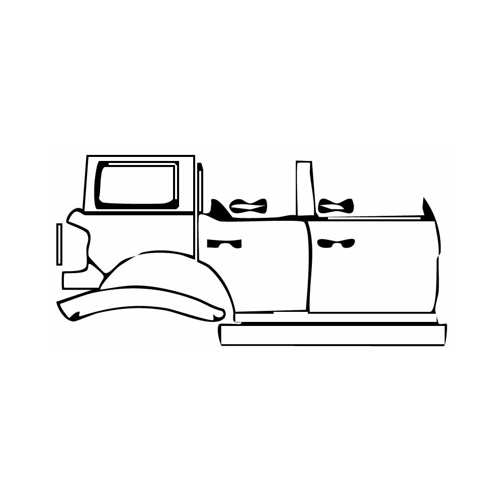Pre-Cut PPF Ford Bronco 4 Door Badlands 2024 - PPF-Kits