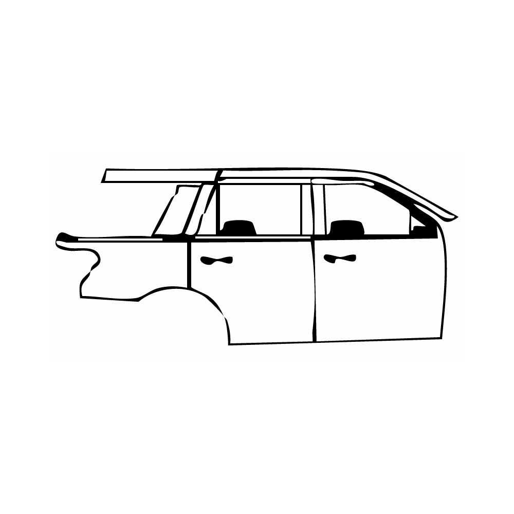 Pre-Cut PPF Ford Expedition Standard Wheelbase XLT 2024 - PPF-Kits