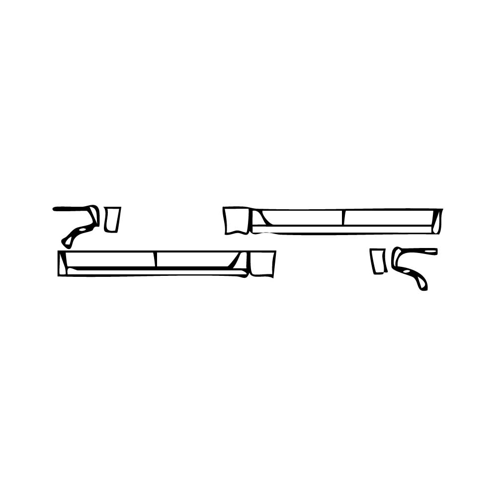 Pre-Cut PPF GMC Sierra 1500 Crew Cab DENALI 2024 - PPF-Kits