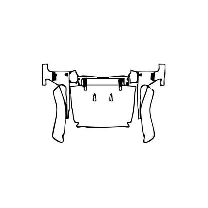 Pre-Cut PPF JEEP Gladiator Willys 2024 - PPF-Kits