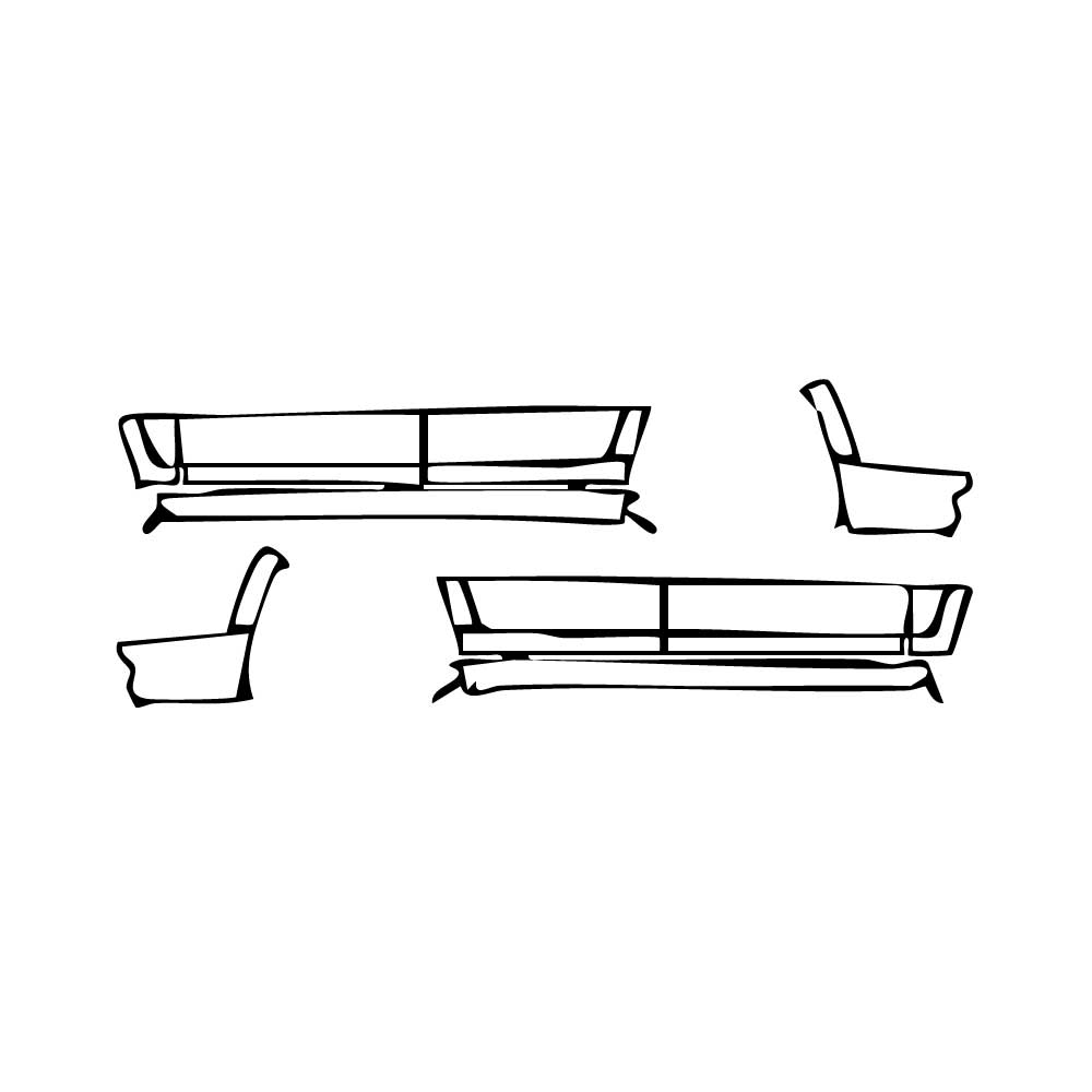 Pre-Cut PPF JEEP Grand Cherokee Grand Cherokee L (3-row) Overland 2024 - PPF-Kits