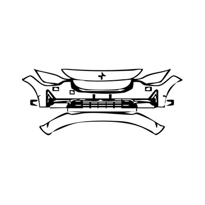 Pre-Cut PPF Polestar Polestar 2 2024 - PPF-Kits