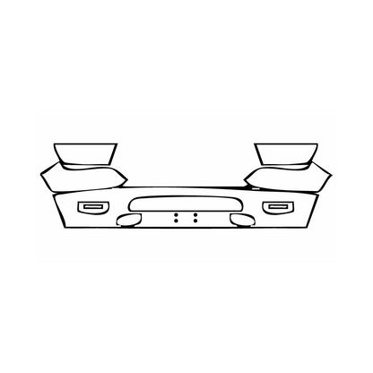 Pre-Cut PPF RAM Trucks 1500 Crew Cab Big Horn 2023 - PPF-Kits