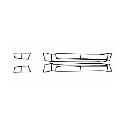 Pre-Cut PPF RAM Trucks 1500 Crew Cab Big Horn 2023 - PPF-Kits