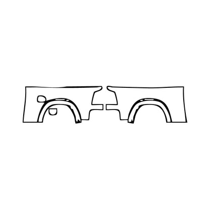 Pre-Cut PPF RAM Trucks 1500 Crew Cab Limited 2023 - PPF-Kits