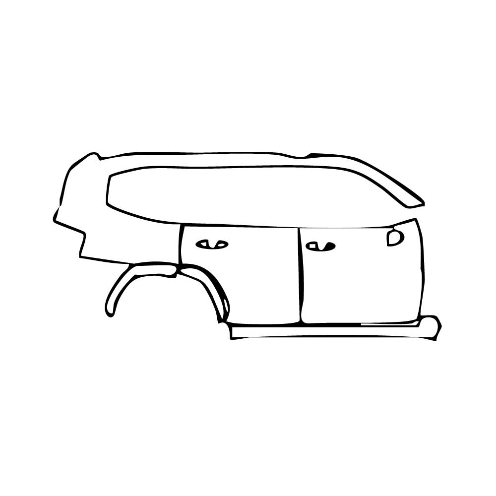 Pre-Cut PPF Toyota Land Cruiser (ME) GR-Sport 2022 - PPF-Kits