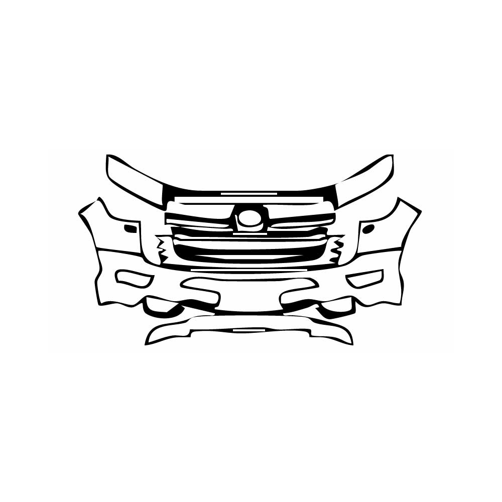 Pre-Cut PPF Toyota Land Cruiser (ME) GXR 2022 - PPF-Kits