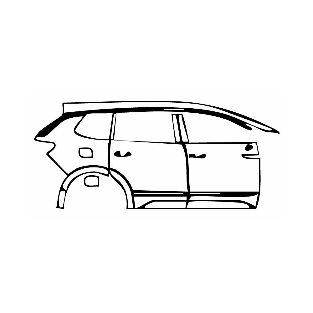 Pre-Cut PPF Volkswagen Talagon R-line 2021 - PPF-Kits