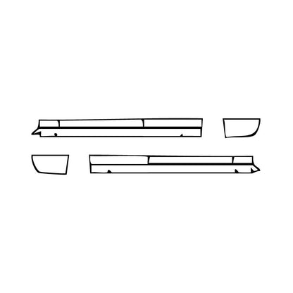 Pre-Cut PPF Dodge Charger Standard body SCAT PACK 2019 - PPF-Kits