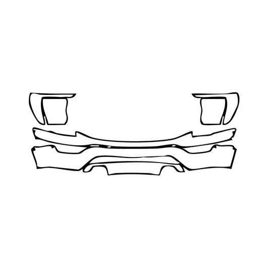 Pre-Cut PPF Ford F-150 SuperCrew Lariat 2022 - PPF-Kits