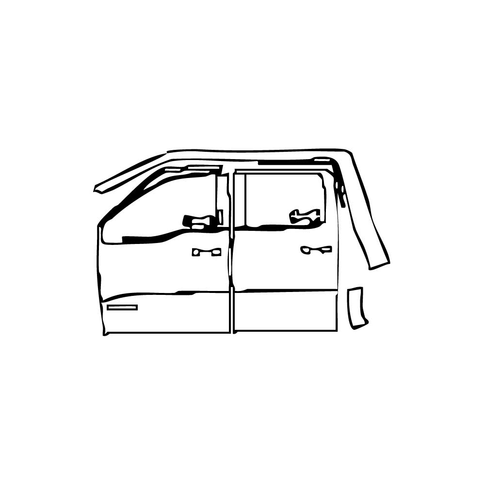 Pre-Cut PPF Ford F-150 SuperCrew Platinum 2022 - PPF-Kits