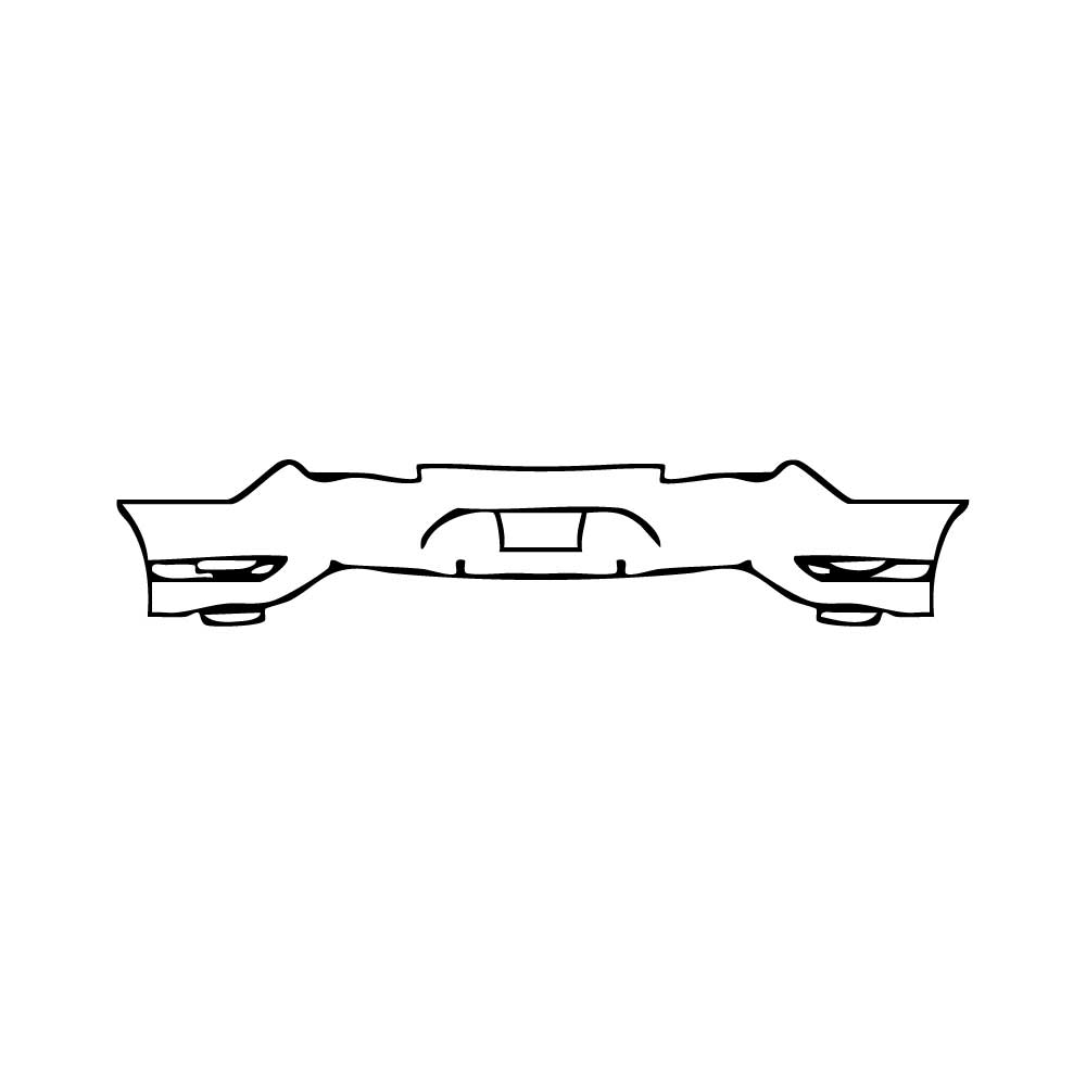 Pre-Cut PPF Ford Mustang Fastback Mach 1 2021 - PPF-Kits