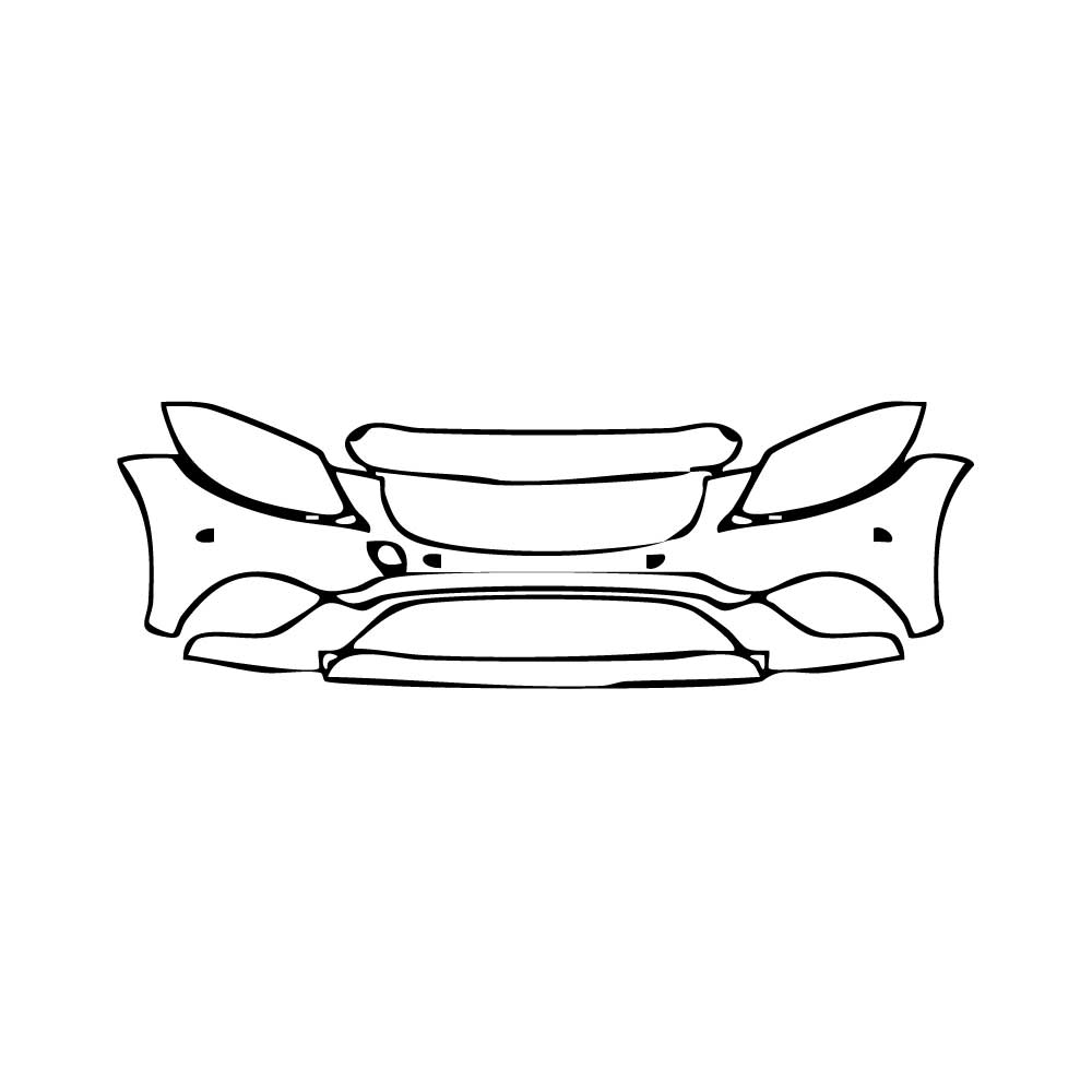 Pre-Cut PPF Mercedes-Benz C Class Coupe Base 2019 - PPF-Kits
