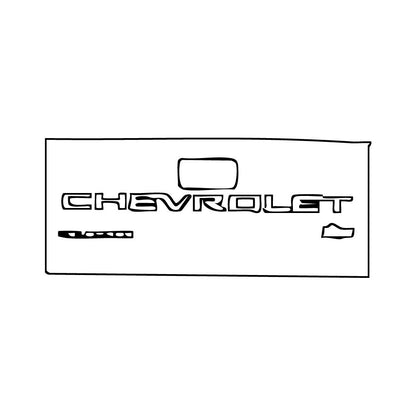 Pre-Cut PPF Chevrolet Colorado Crew Cab ZR2 2017 - PPF-Kits