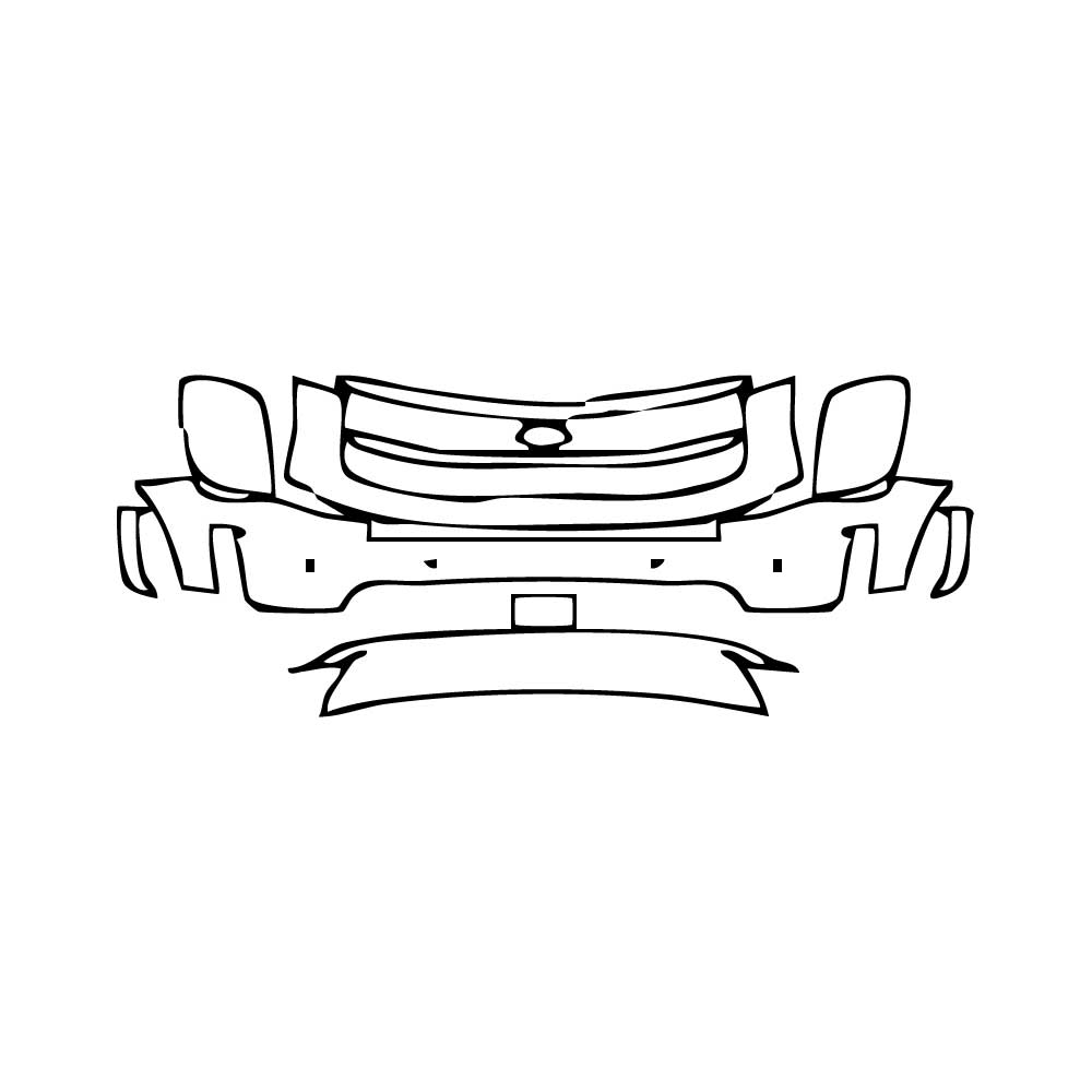 Pre-Cut PPF KIA Telluride SX 2020 - PPF-Kits