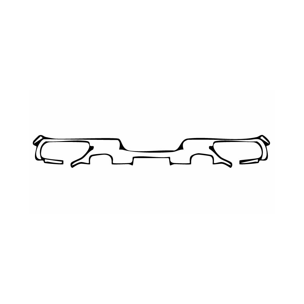 Pre-Cut PPF Chevrolet Silverado 1500 Custom 2019 - PPF-Kits
