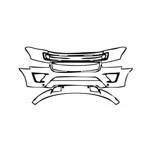 Pre-Cut PPF Ford Expedition Standard Wheelbase Limited 2018 - PPF-Kits