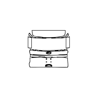 Pre-Cut PPF Ford Expedition Standard Wheelbase Platinum 2018 - PPF-Kits
