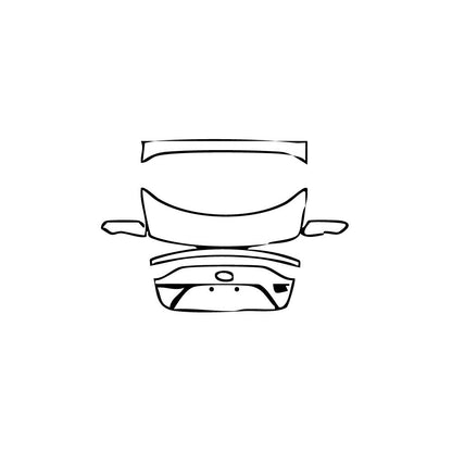 Pre-Cut PPF KIA Stinger GT 2018 - PPF-Kits