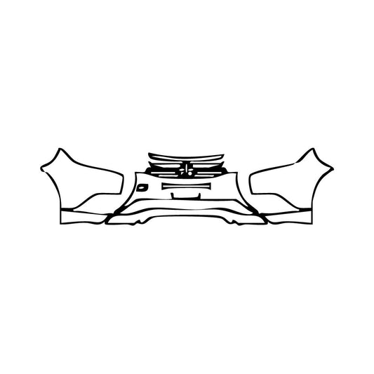 Pre-Cut PPF Mitsubishi Outlander PHEV 2020 - PPF-Kits
